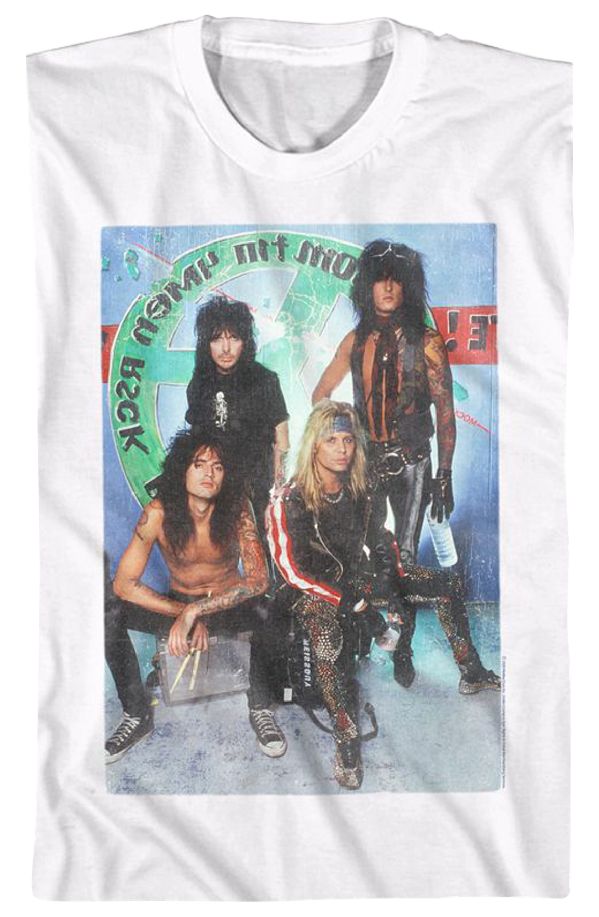 1989 Photo Motley Crue T-Shirt