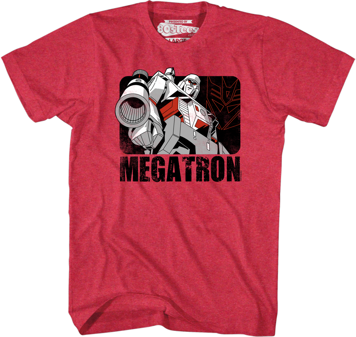 1986 Transformers Movie Such Heroic Nonsense Megatron T-Shirt